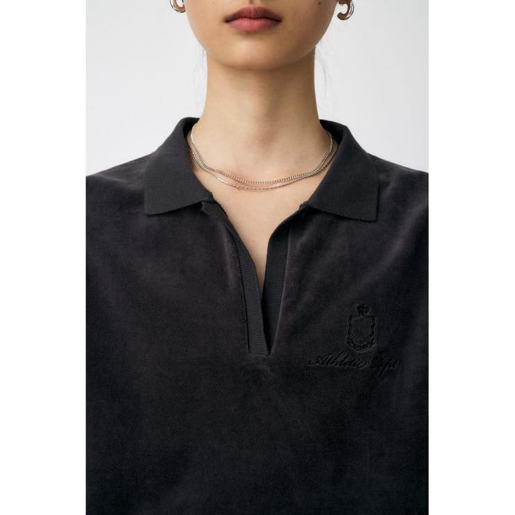VELOUR POLO ロングスリーブＴシャツ | MOUSSY OUTLET | 詳細画像16 