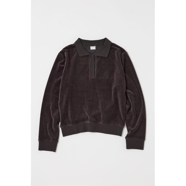 VELOUR POLO ロングスリーブＴシャツ | MOUSSY OUTLET | 詳細画像20 
