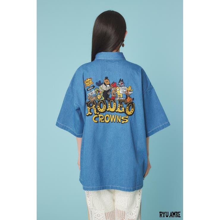 (Ryu Ambe)Yee Haw シャツ | RODEO CROWNS WIDE BOWL | 詳細画像19 