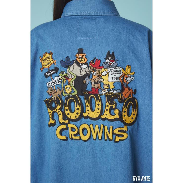 (Ryu Ambe)Yee Haw シャツ | RODEO CROWNS WIDE BOWL | 詳細画像21 