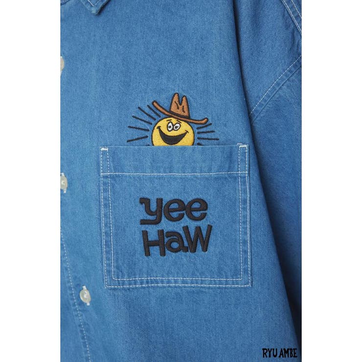 (Ryu Ambe)Yee Haw シャツ | RODEO CROWNS WIDE BOWL | 詳細画像23 