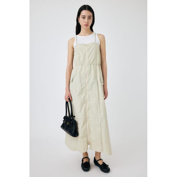 L/BEG1 | TECHNICAL キャミドレス | MOUSSY OUTLET