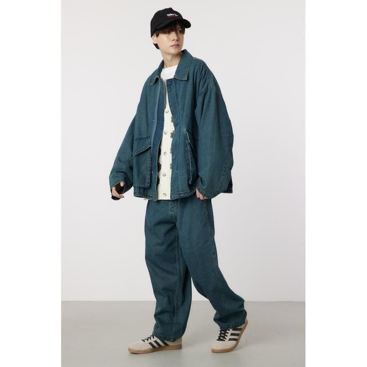 curve denim pants | RODEO CROWNS WIDE BOWL | 詳細画像4 