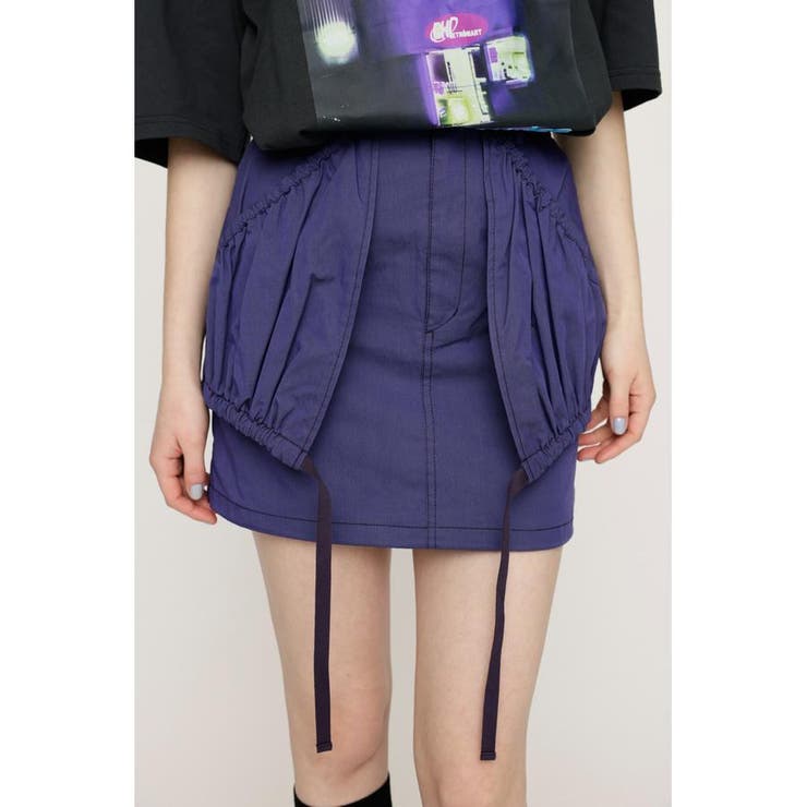 SHIRRING PK ショートスカート | SLY OUTLET | 詳細画像11 