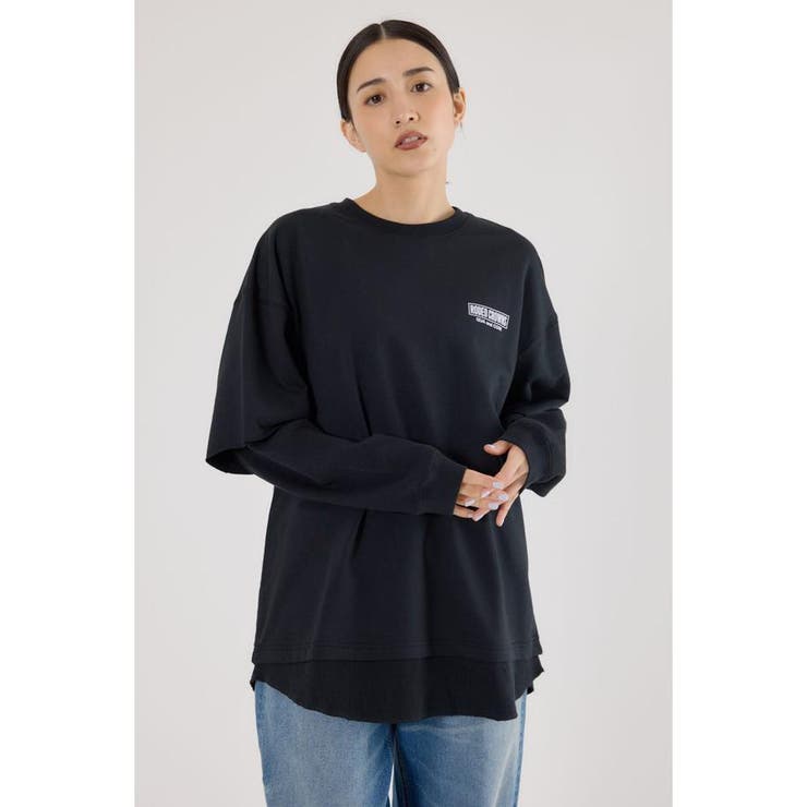 ルーズレイヤードライクスウェットトップス | RODEO CROWNS WIDE BOWL | 詳細画像10 