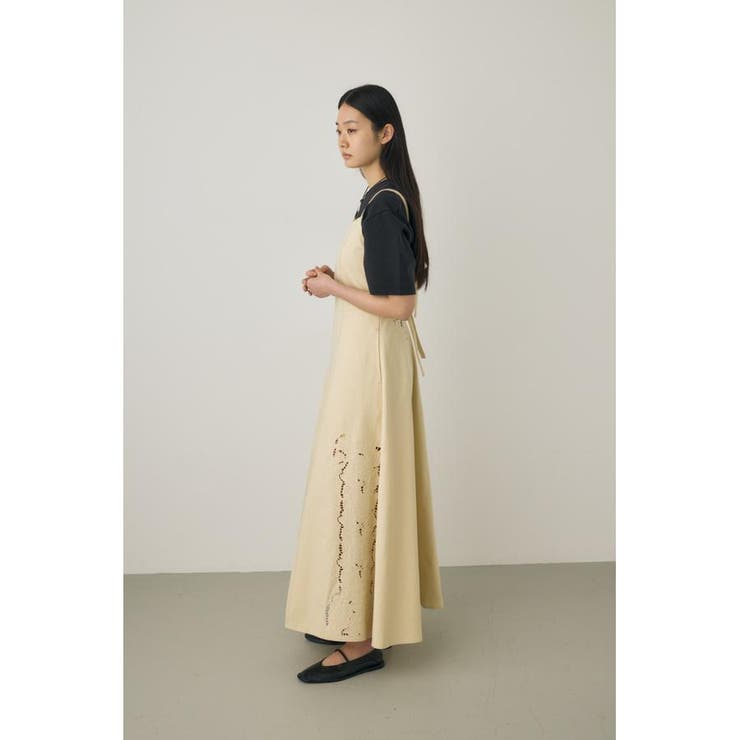 カットワーク刺繍キャミソールワンピース オーガニックコットン使用 | MOUSSY OUTLET | 詳細画像2 