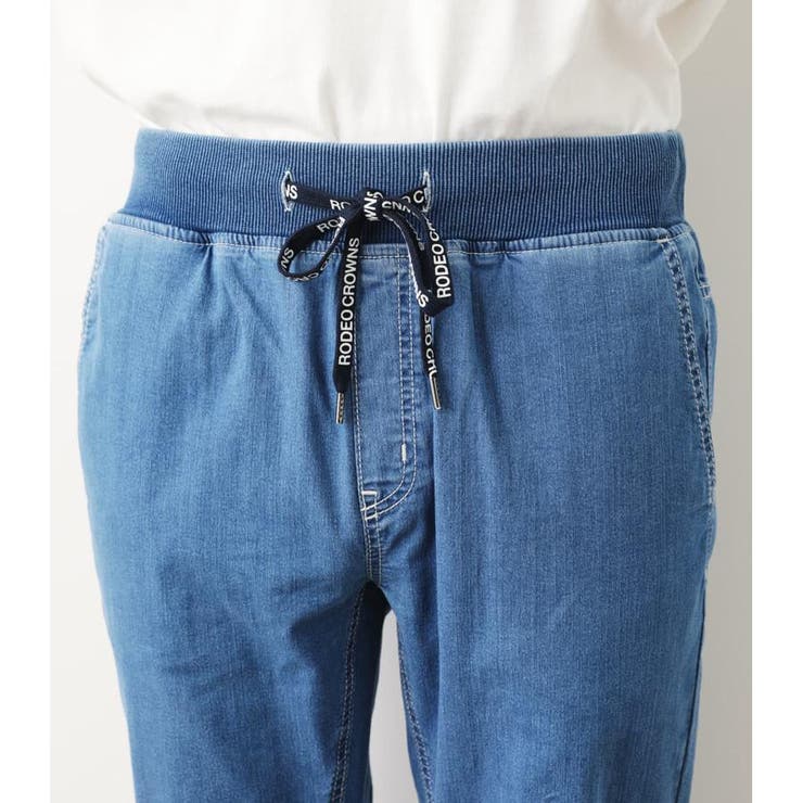 SATIN DENIM ジョガーパンツ[品番：BJLW0018574]｜RODEO CROWNS WIDE