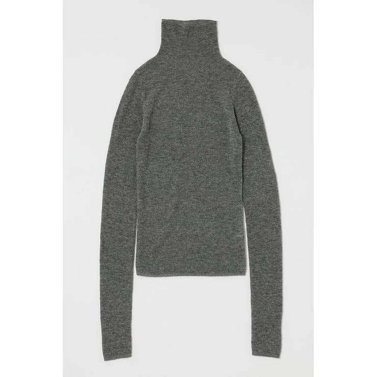 SHEER TURTLE NECK ニットトップス | MOUSSY OUTLET | 詳細画像22 