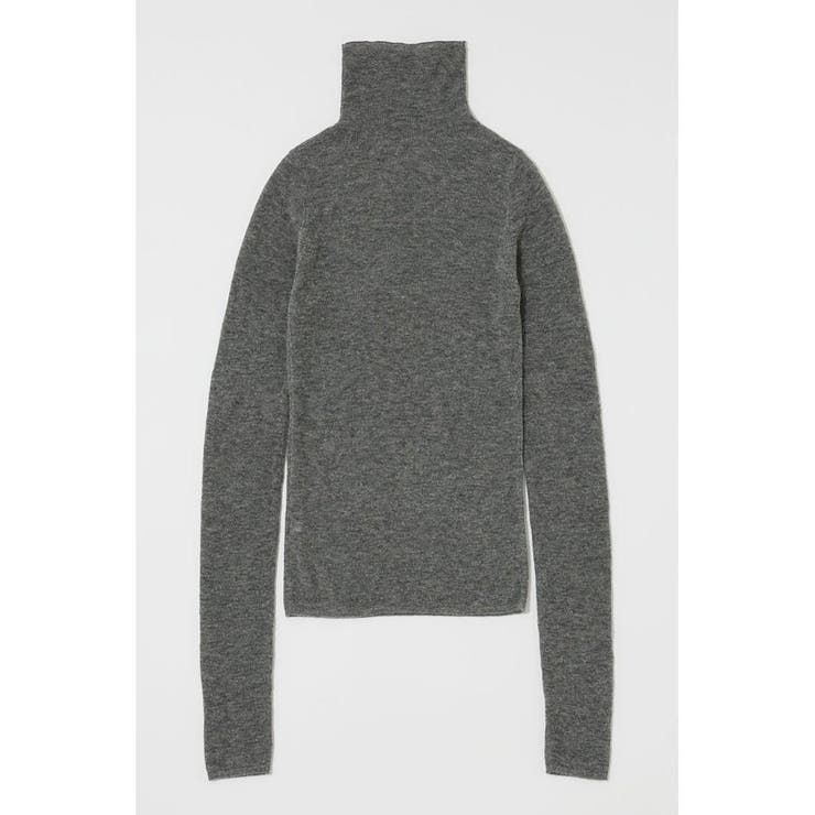 SHEER TURTLE NECK ニットトップス | MOUSSY OUTLET | 詳細画像23 