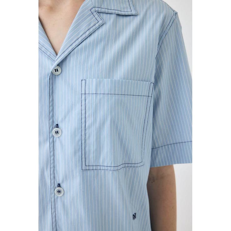 OPEN COLLAR シャツ | MOUSSY OUTLET | 詳細画像20 
