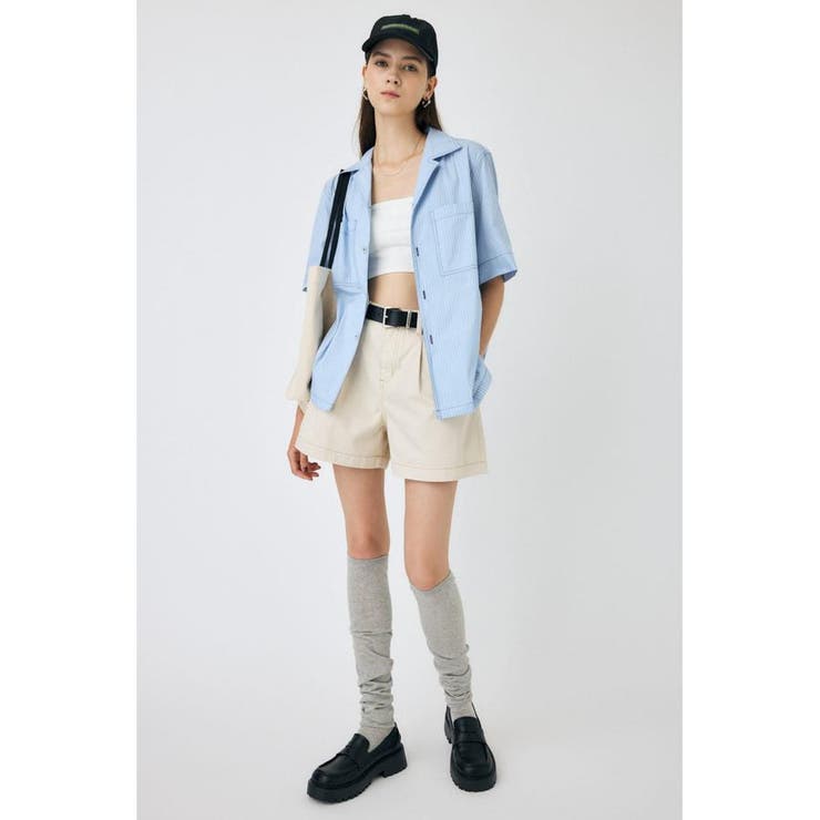 OPEN COLLAR シャツ | MOUSSY OUTLET | 詳細画像11 