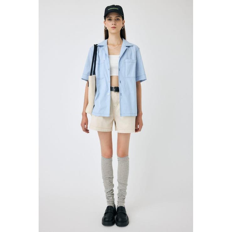OPEN COLLAR シャツ | MOUSSY OUTLET | 詳細画像12 