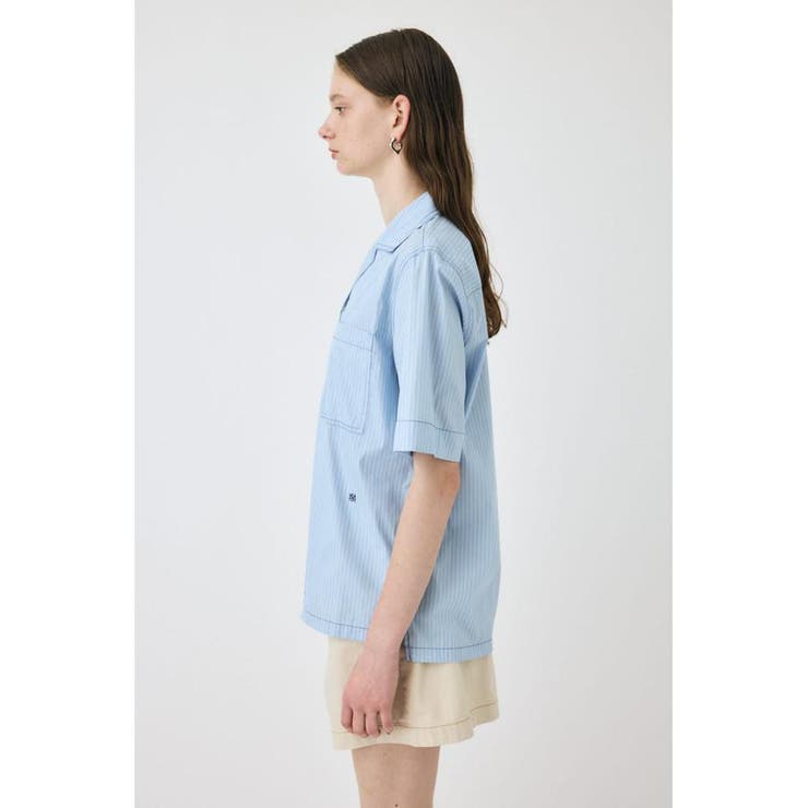 OPEN COLLAR シャツ | MOUSSY OUTLET | 詳細画像15 