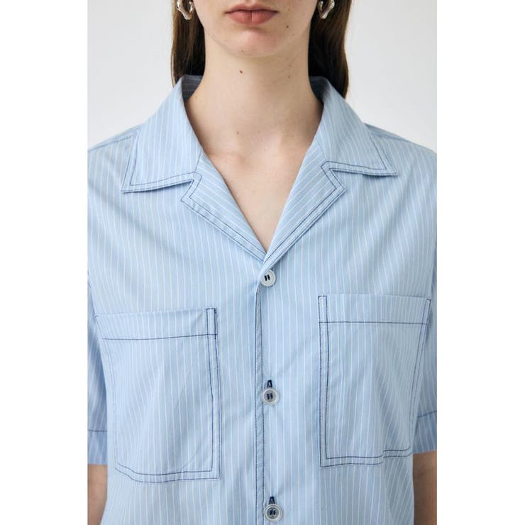 OPEN COLLAR シャツ | MOUSSY OUTLET | 詳細画像17 