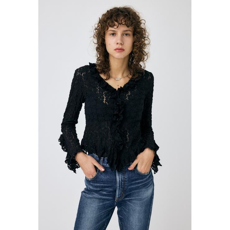 CUT LACE RUFFLE ブラウス | MOUSSY OUTLET | 詳細画像22 