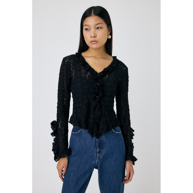 CUT LACE RUFFLE ブラウス | MOUSSY OUTLET | 詳細画像19 