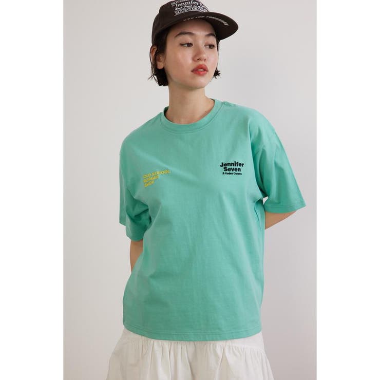 売れ筋商品|||イロ Tシャツ レディース トップス RODEO - Basic T-shirt - ivy green JS)Recommend Menu Tシャツ[品番：BJLW0027604]｜RODEO CROWNS