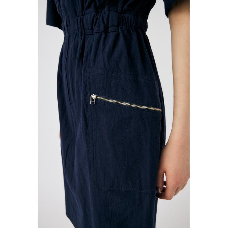 ZIP UP ミニワンピース[品番：BJLW0025782]｜MOUSSY OUTLET