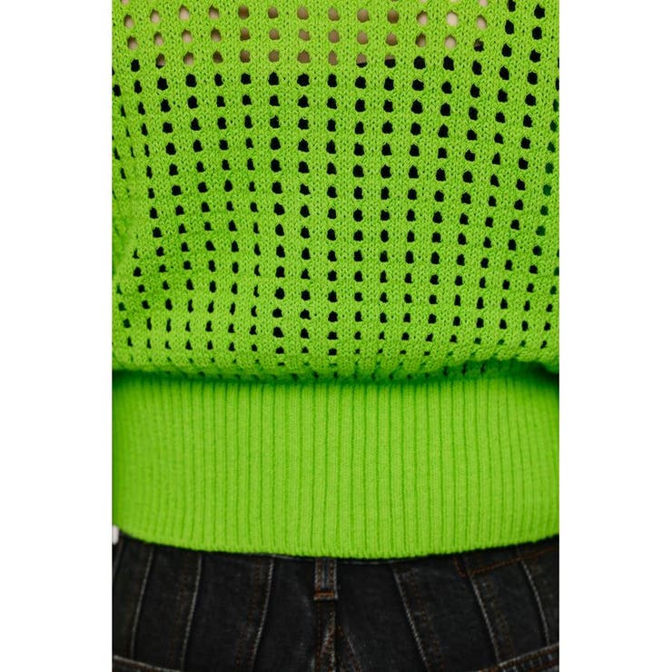 お値下げ　SLY CRASHED L／G CROPPED カーディガン SLY（スライ）の「CROPPED SPRING C/D クロップド丈 スプリング