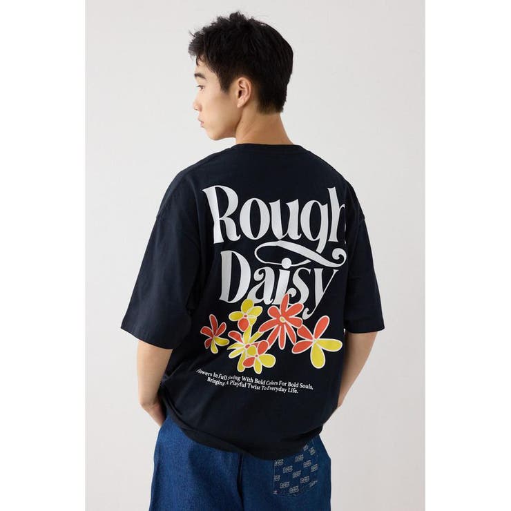 BLK | ラフデイジーTシャツ | RODEO CROWNS WIDE BOWL