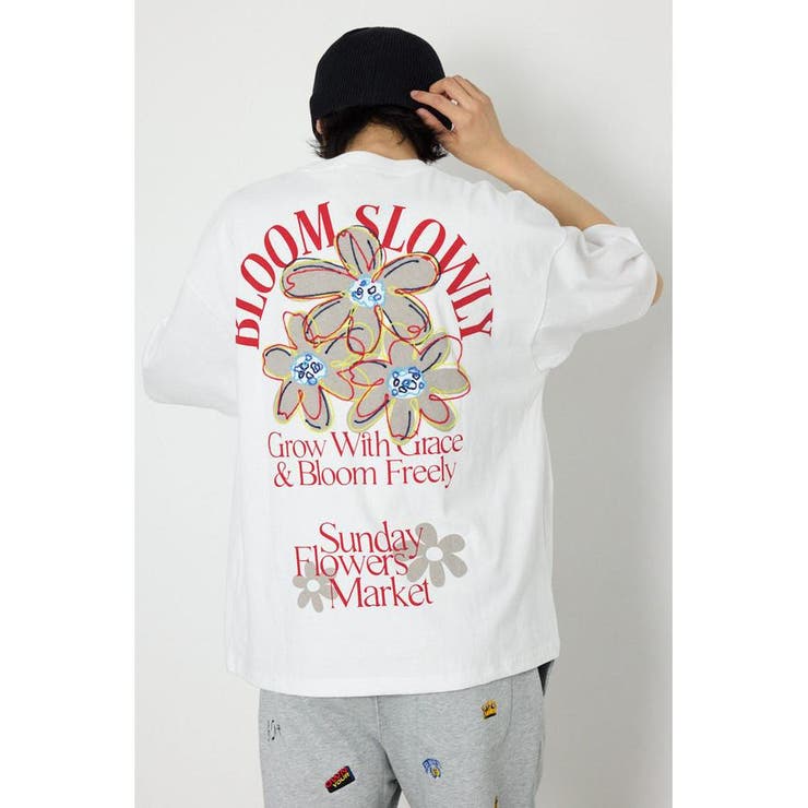 ARTフラワーTシャツ | RODEO CROWNS WIDE BOWL | 詳細画像3 