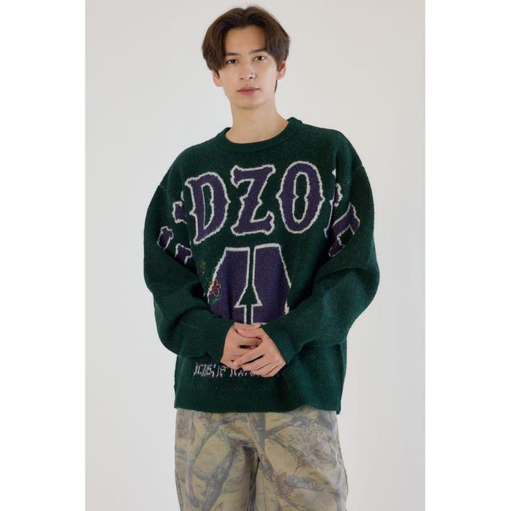 GRN | ENDZONE ニット | RODEO CROWNS WIDE BOWL