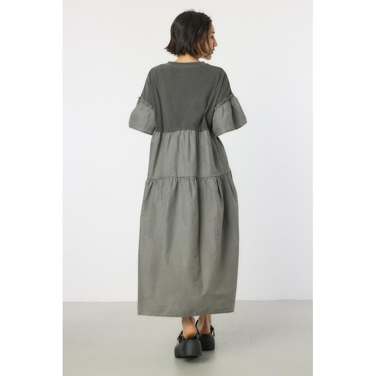 ピグメントドッキングティアードワンピース | RODEO CROWNS WIDE BOWL | 詳細画像7 