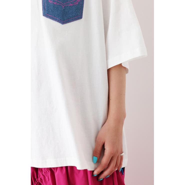 WEB限定）LIMITED デニムポケットTシャツ[品番：BJLW0025815