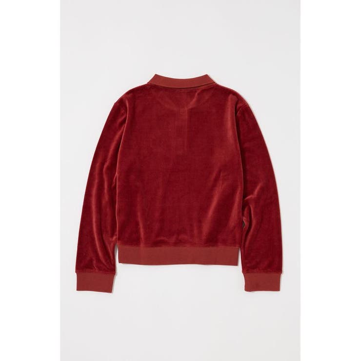 VELOUR POLO ロングスリーブＴシャツ | MOUSSY OUTLET | 詳細画像2 