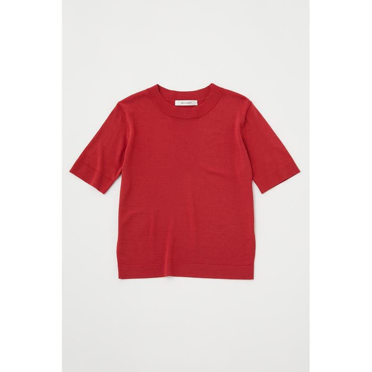 MOUSSY ボストン・レッドソックスポロシャツ風トレーナー MOUSSY 赤 トレーナー MOUSSY ボストン・レッドソックス