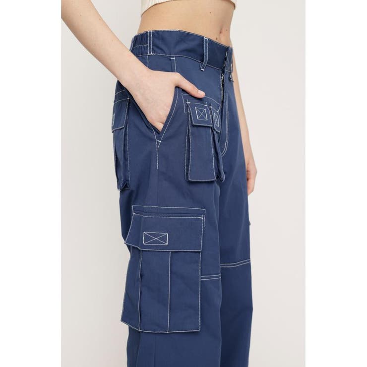 MANY POCKET STRAIGHT WORK パンツ | SLY OUTLET | 詳細画像17 