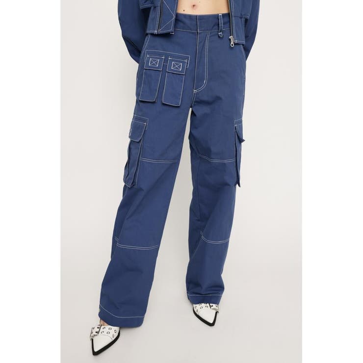 MANY POCKET STRAIGHT WORK パンツ | SLY OUTLET | 詳細画像8 