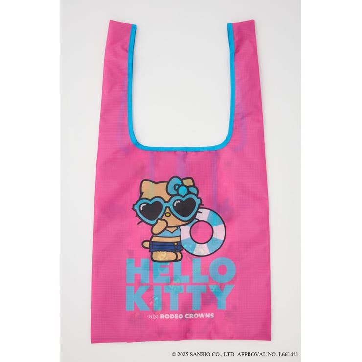 柄PNK5 | (サンリオキャラクターズ)エコバッグ | RODEO CROWNS WIDE BOWL