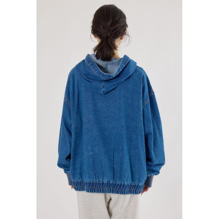 (THRASHER) デニムフードブルゾン | RODEO CROWNS WIDE BOWL | 詳細画像29 