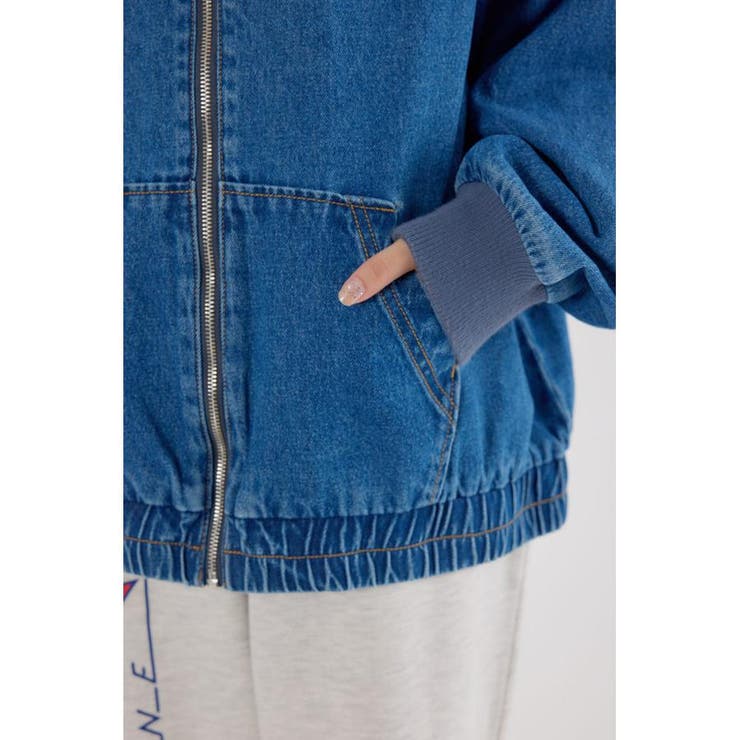 (THRASHER) デニムフードブルゾン | RODEO CROWNS WIDE BOWL | 詳細画像31 