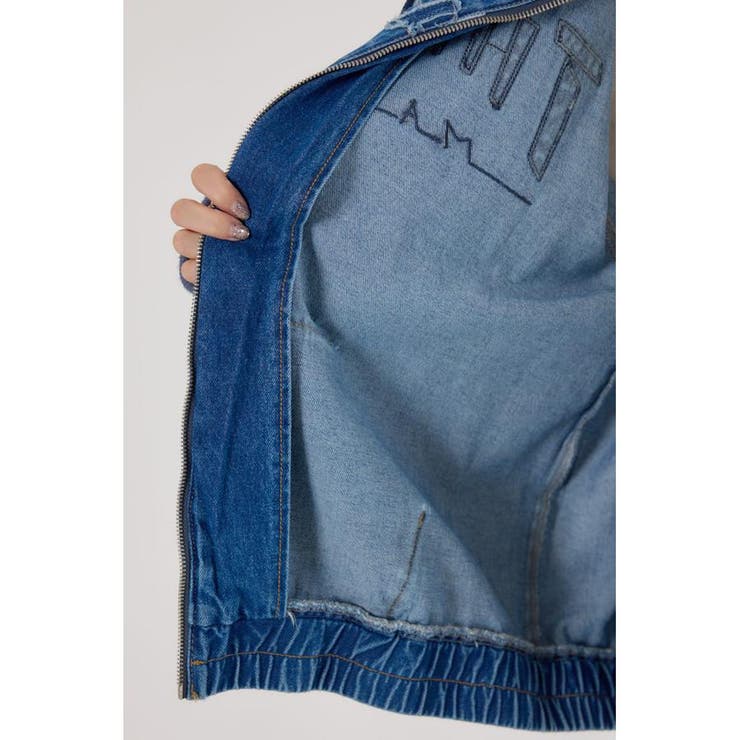 (THRASHER) デニムフードブルゾン | RODEO CROWNS WIDE BOWL | 詳細画像32 