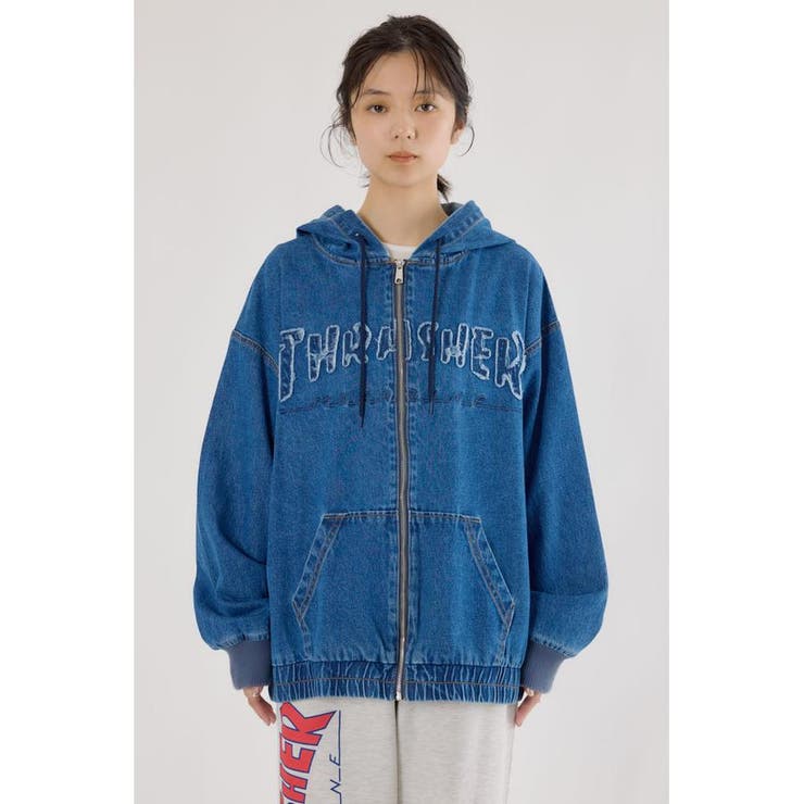 (THRASHER) デニムフードブルゾン | RODEO CROWNS WIDE BOWL | 詳細画像27 