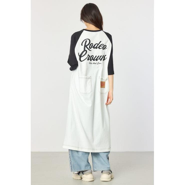ラグランカラーステッチワンピース | RODEO CROWNS WIDE BOWL | 詳細画像5 