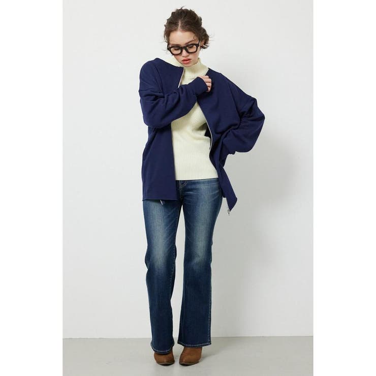 2WAYオフショルダージップトップス | RODEO CROWNS WIDE BOWL | 詳細画像9 