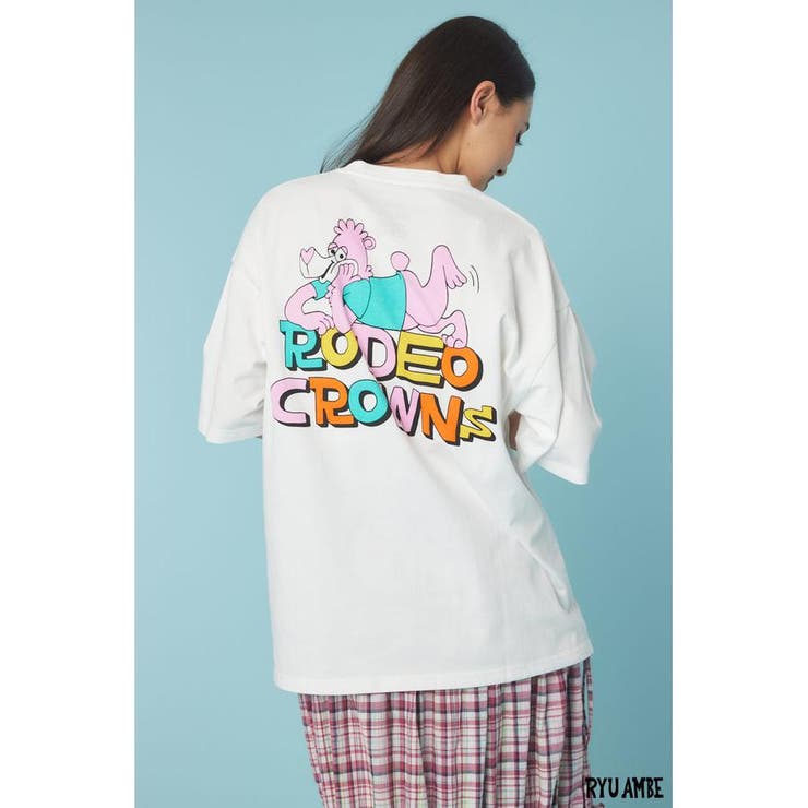 (Ryu Ambe)Roddy Tシャツ | RODEO CROWNS WIDE BOWL | 詳細画像1 