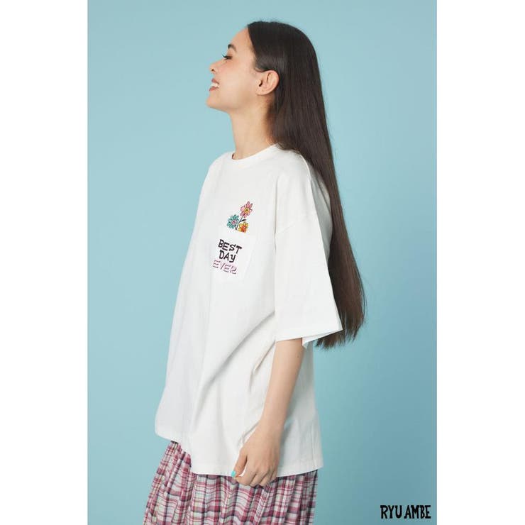 (Ryu Ambe)Roddy Tシャツ | RODEO CROWNS WIDE BOWL | 詳細画像3 