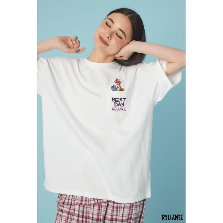 (Ryu Ambe)Roddy Tシャツ | RODEO CROWNS WIDE BOWL | 詳細画像4 