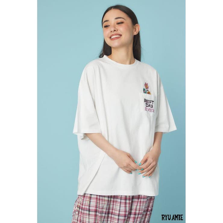 (Ryu Ambe)Roddy Tシャツ | RODEO CROWNS WIDE BOWL | 詳細画像5 