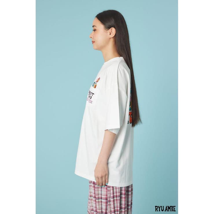(Ryu Ambe)Roddy Tシャツ | RODEO CROWNS WIDE BOWL | 詳細画像11 