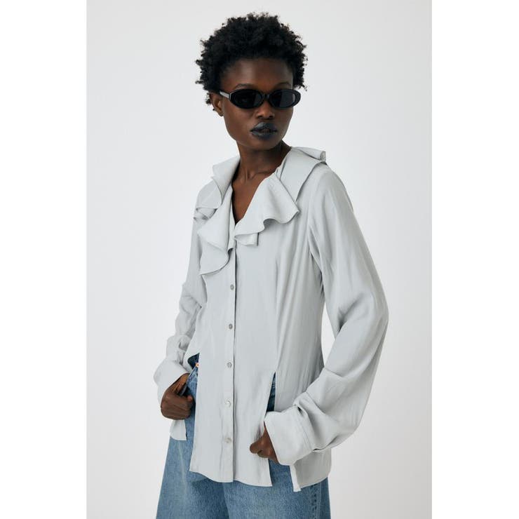 RUFFLE ブラウス | MOUSSY OUTLET | 詳細画像9 