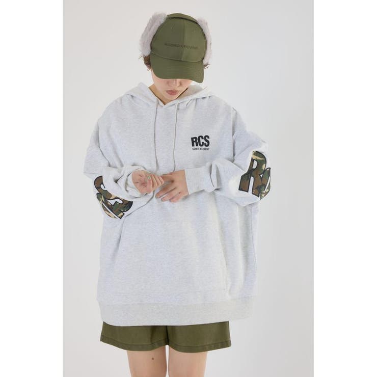 T.GRY | ロゴアップリケルーズパーカー | RODEO CROWNS WIDE BOWL