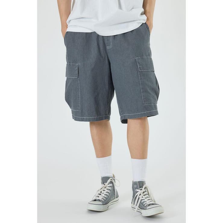 ライトデニムカーゴショーツ | RODEO CROWNS WIDE BOWL | 詳細画像1 