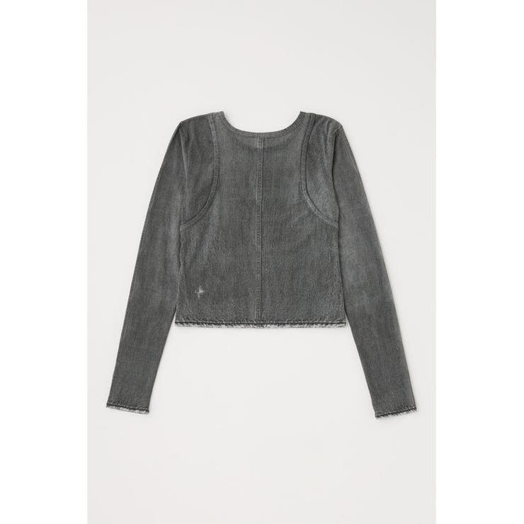 DENIM PRINT TRANSPARENT ロンT | MOUSSY OUTLET | 詳細画像14 