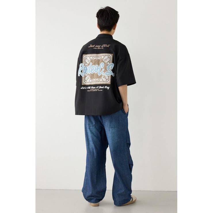 COOLMAX(R)ファブリック製・コールパッチシャツ | RODEO CROWNS WIDE BOWL | 詳細画像12 