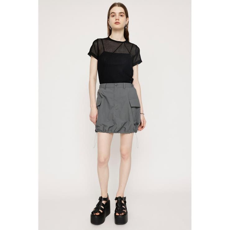SHEER MESH Tシャツ | SLY OUTLET | 詳細画像1 